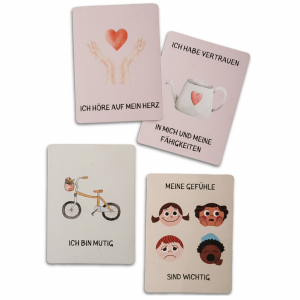 Magnetische Affirmationskarten