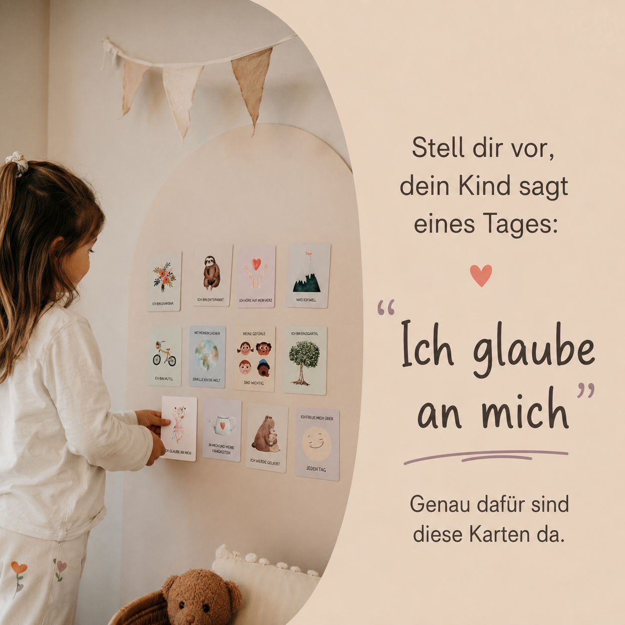 Affirmationskarten für Kinder