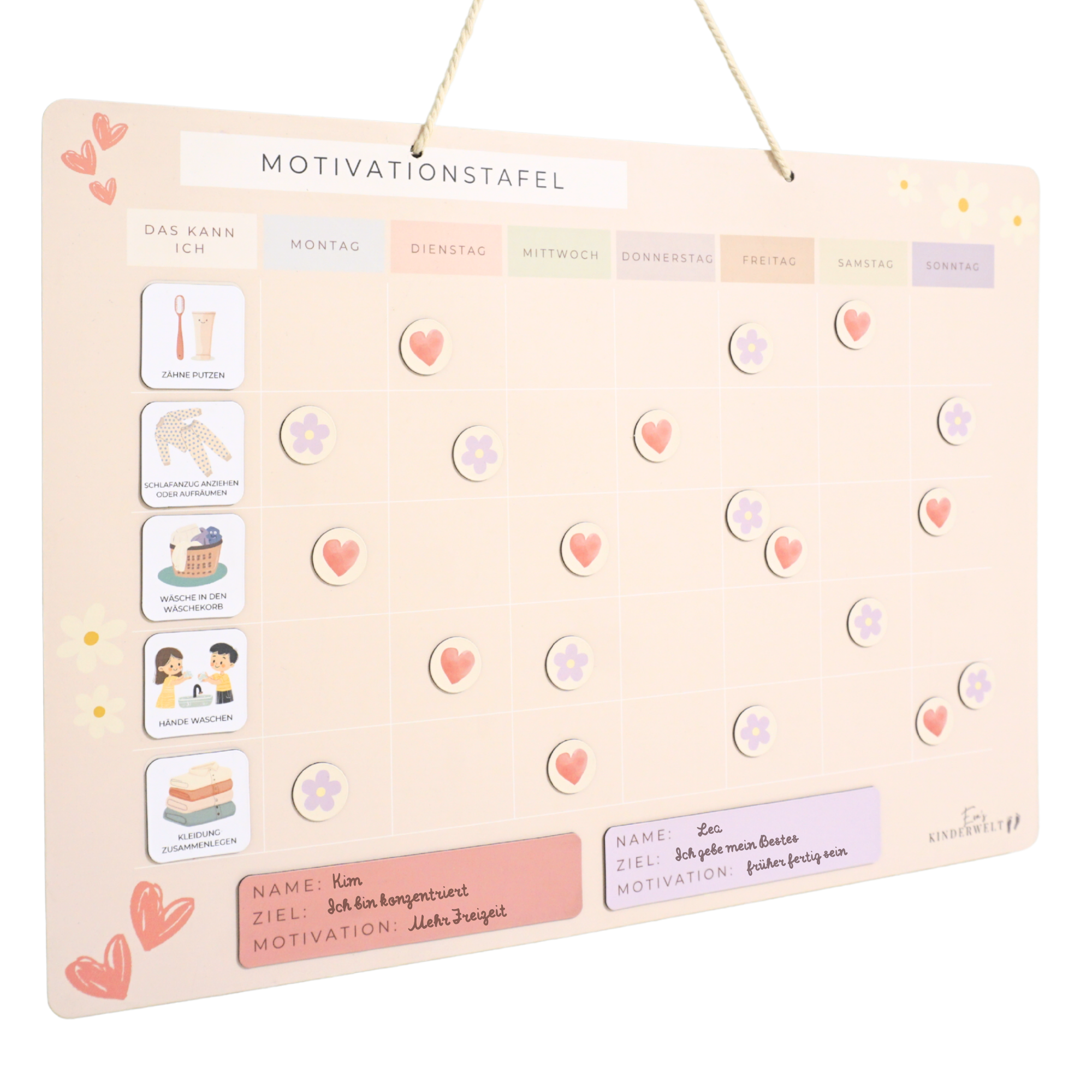 Motivationstafel Startbild