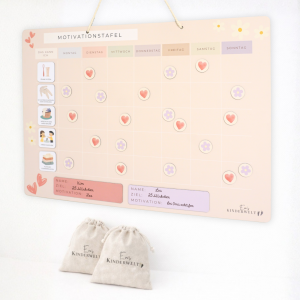 Belohnungstafel Blümchen