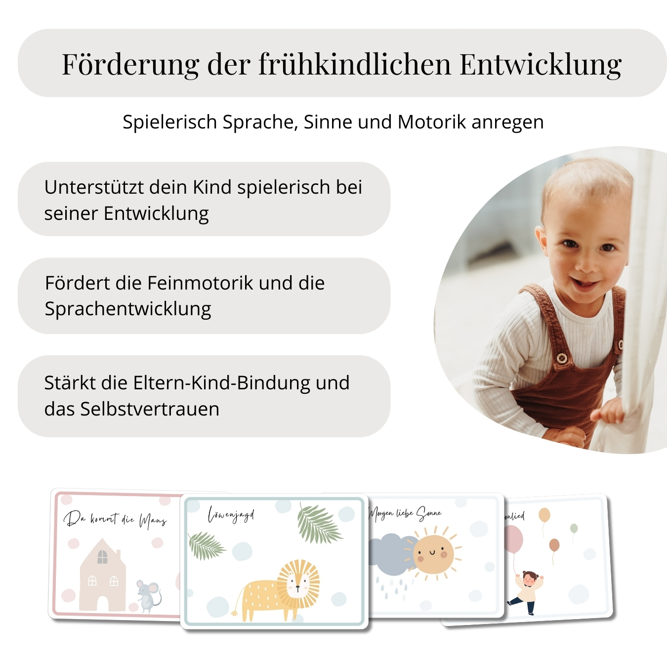 Interaktionskarten für Kinder von 0 bis Jahren – Bild 4